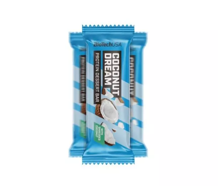 Protein dessert bar coconut dream fehérjeszelet picture