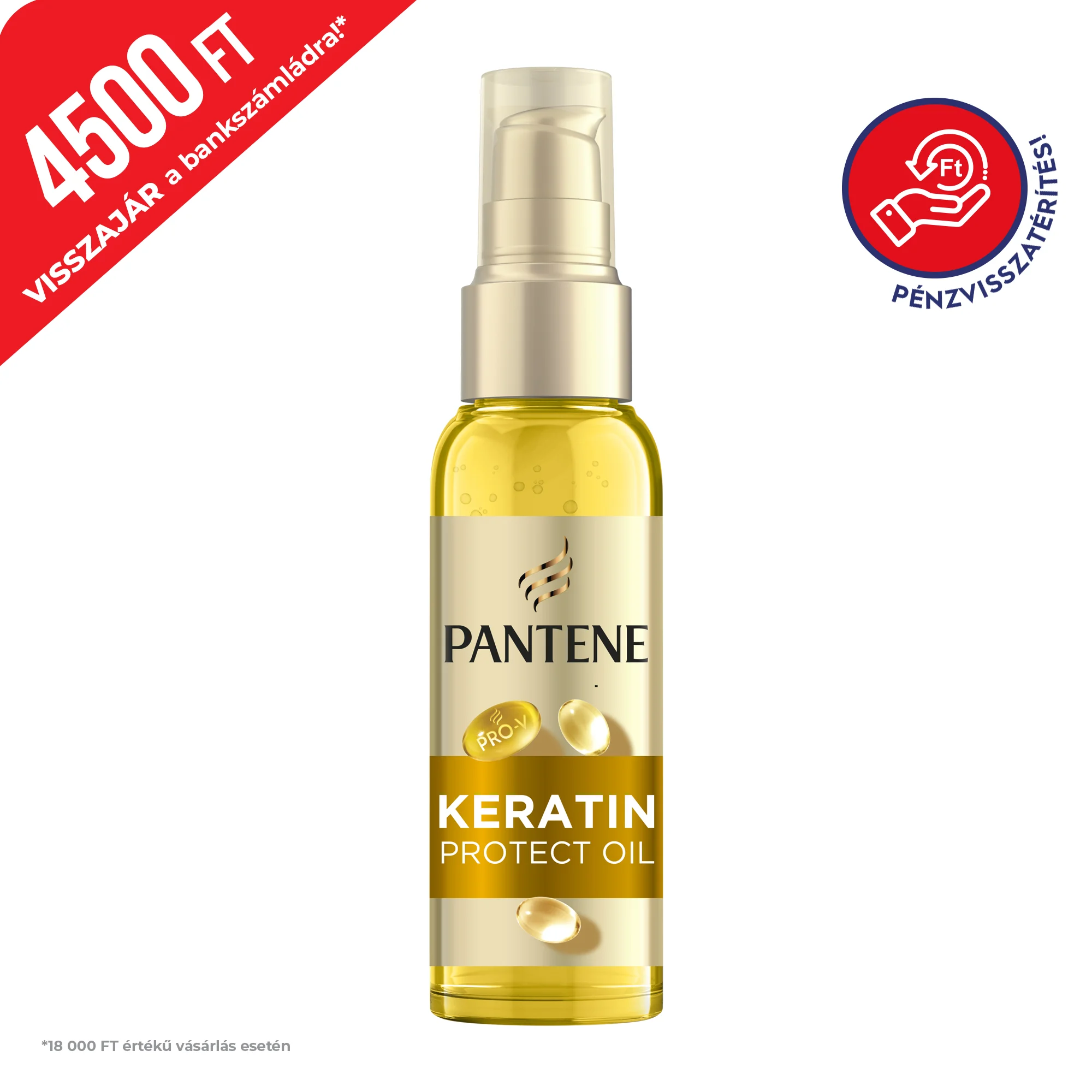 Hajolaj,e-vitamin keratin repair picture