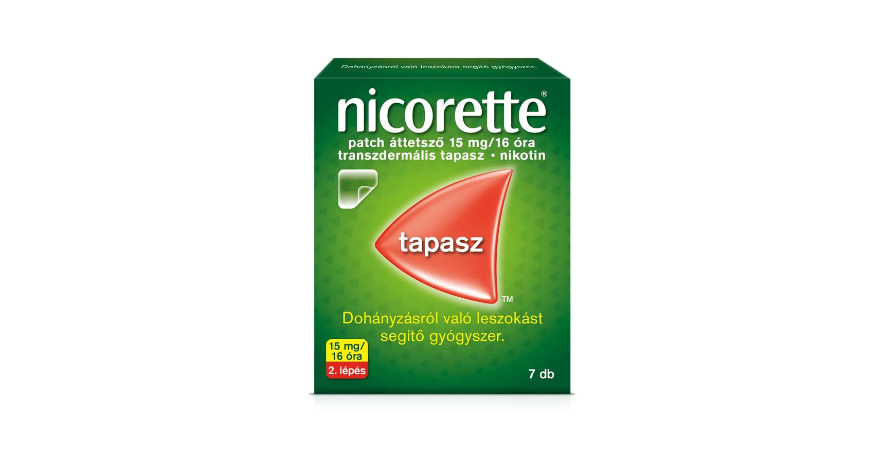 Nikotin transzdermális tapasz,patch áttetsző 15 mg/16 óra picture