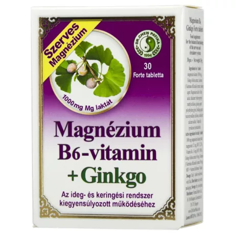 Tabletta,magnézium b6+ginkgo forte picture