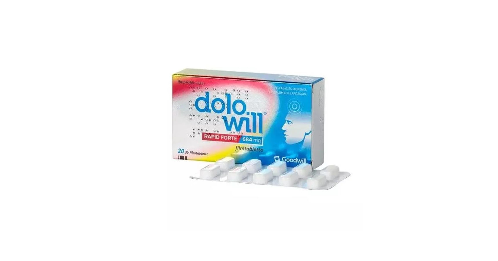 Filmtabletta,rapid forte 684 mg picture