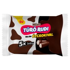Túró rudi natúr túródesszert étcsokoládé bevonattal picture