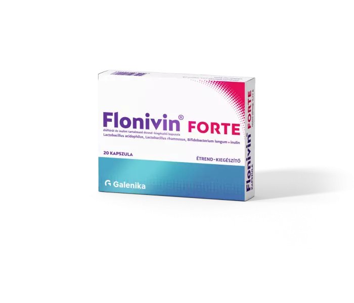 Flonivin forte, élőflorát és inulint tartalmaző étrend kiegészitő picture