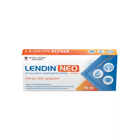 Neo 20 mg szájban diszpergálódó tabletta picture
