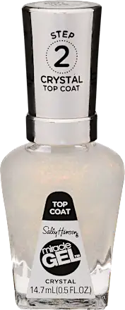 Körömlakk miracle gel, fedőlakk, crystal picture