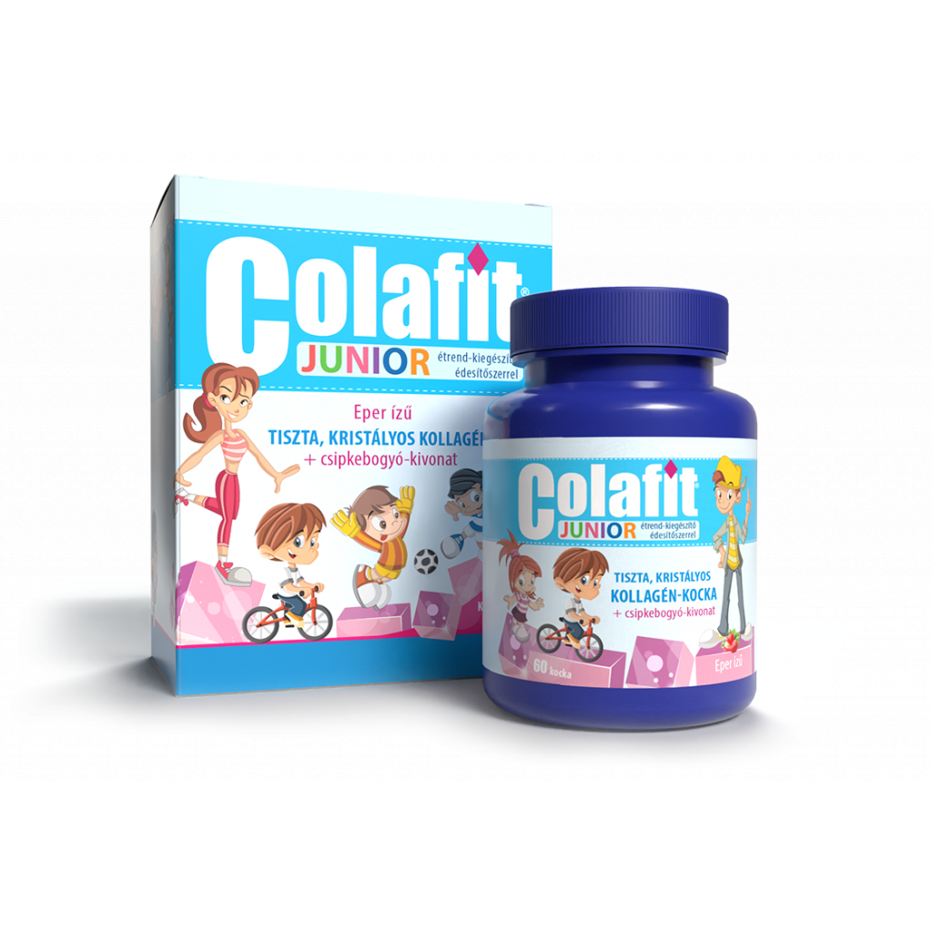 Rágótabletta, junior kollagén-kocka c-vitamin+csipkebogyó picture
