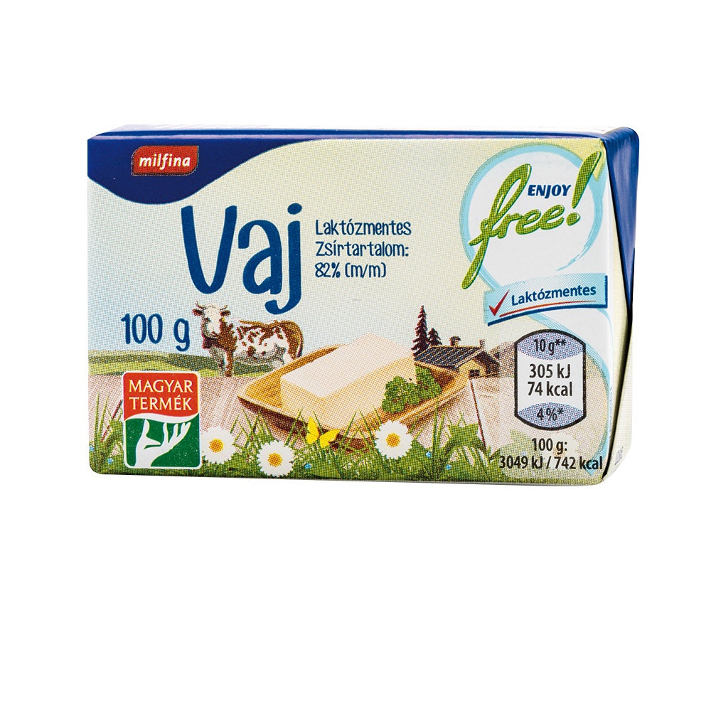 Laktózmentes vaj 82 % zsírtartalom picture