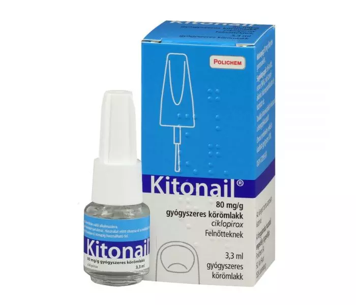 Körömlakk,gyógyszeres 80 mg/g picture