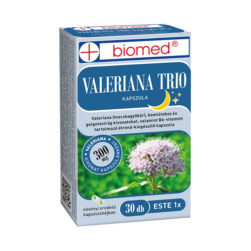 Kapszula,valeriana trio picture