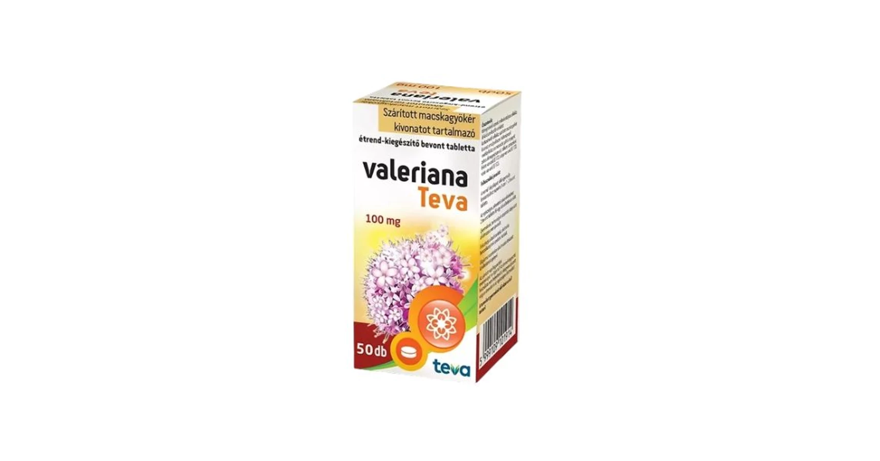Tabletta,valeriana 100 mg picture