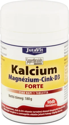 Étrend kiegészítő,kalcium+magnézium+cink+d3 forte picture