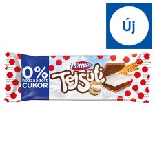 Tejsüti tejes krémmel töltött kakaós piskóta, hozzáadott cukor nélkül, édesítőszerekkel picture