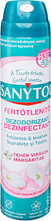 Fertőtlenítő légfrissítő spray fehér virágok picture