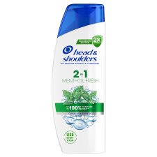Menthol fresh 2in1 korpásodás elleni sampon . frissítő mentolillat picture