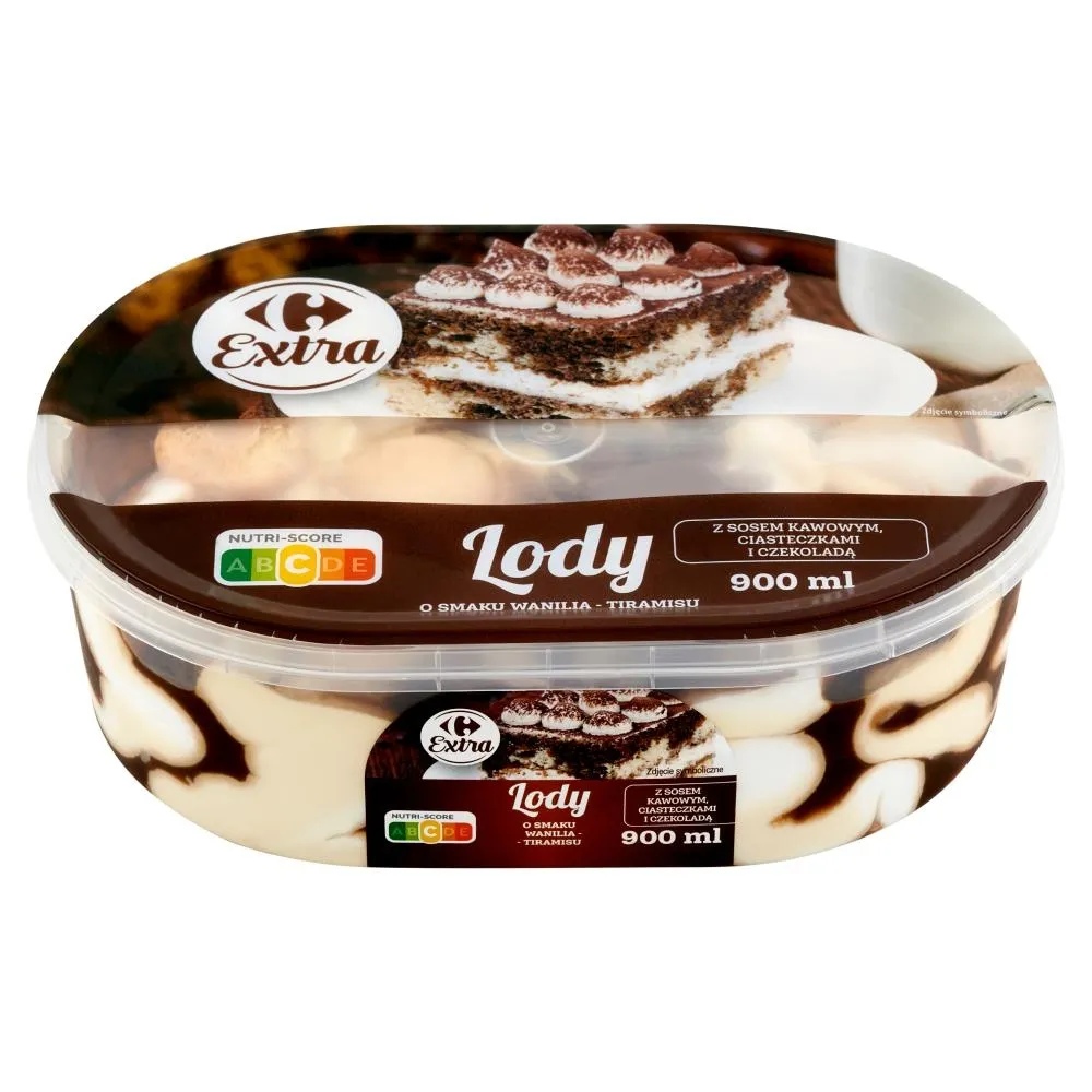 Lody o smaku waniliowym i tiramisu picture