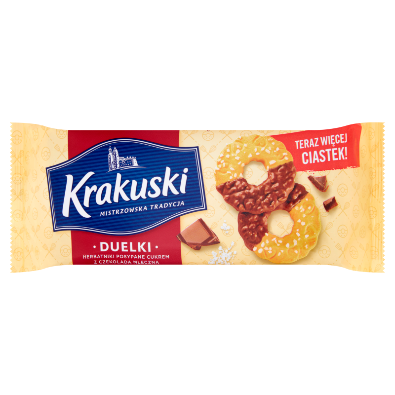 Ciastka posypane cukrem z czekoladą mleczną picture
