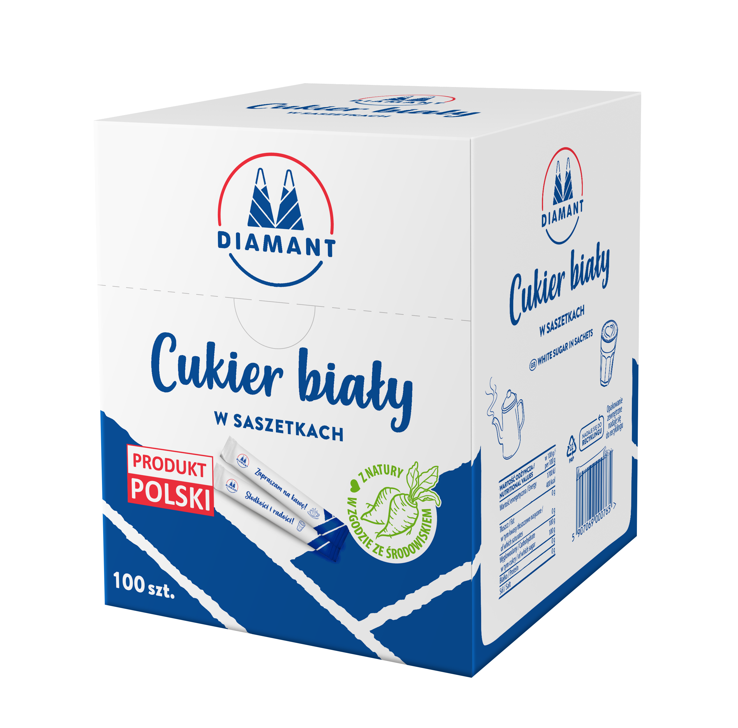 Cukier biały w saszetkach picture
