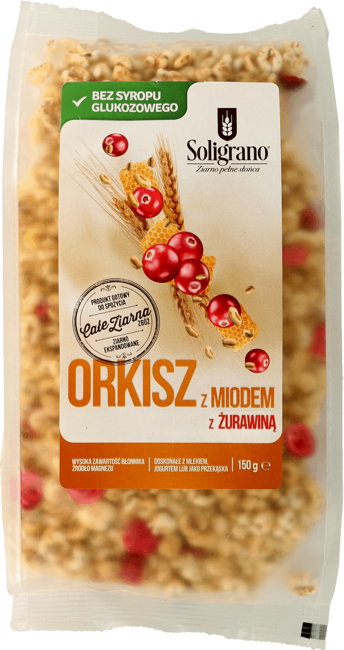 Orkisz w miodzie z żurawiną picture