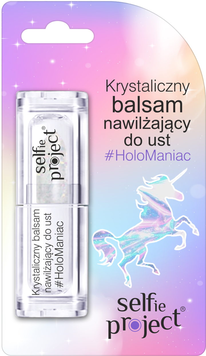 Krystaliczny balsam nawilżający do ust #holomaniac picture