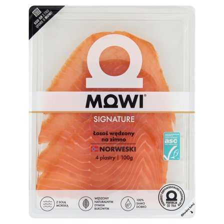 Łosoś norweski wędzony w plastrach picture