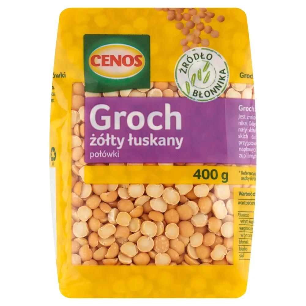 Groch żółty łuskany połówki picture