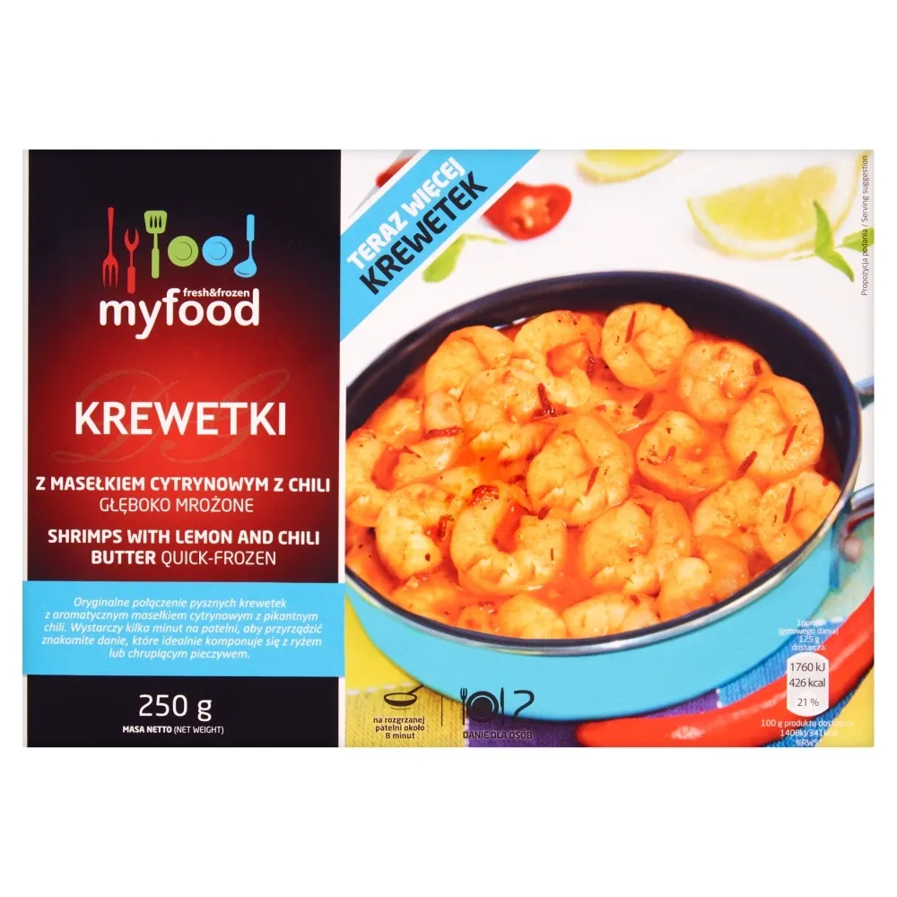 Krewetka z masłem cytrynowym z chilli picture