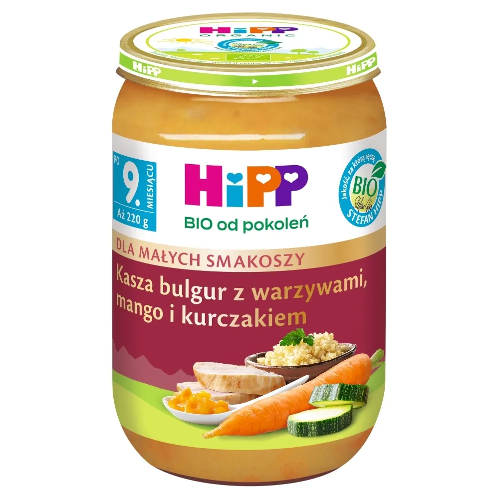 Kasza bulgur z warzywami, mango i kurczakiem picture