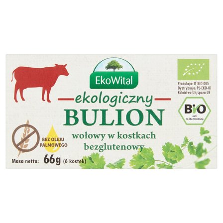 Bulion ekologiczny wołowy w kostkach picture