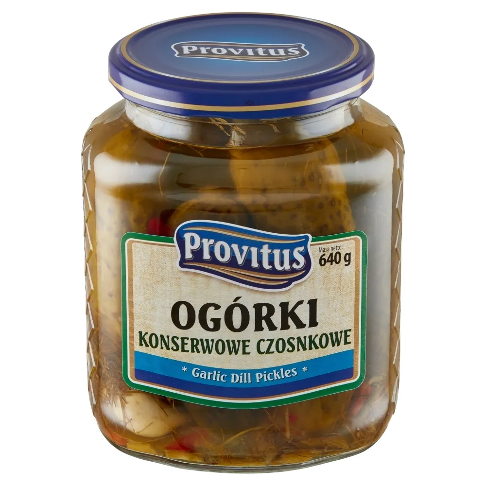 Ogórki konserwowe czosnkowe picture