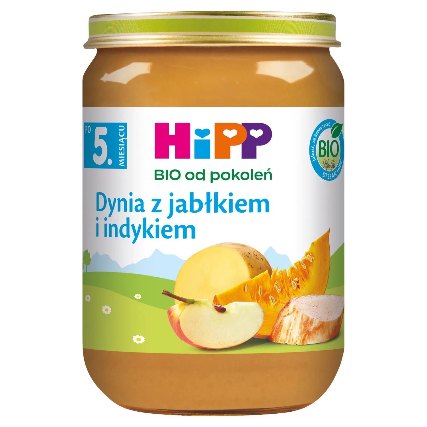 Dynia z jabłkiem i indykiem picture