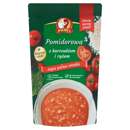 Zupa pomidorowa z kurczakiem i ryżem picture