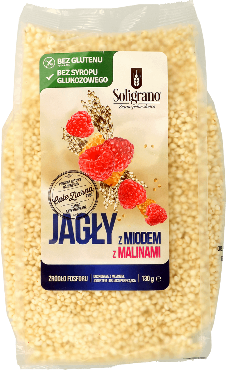 Jagły w miodzie z malinami picture