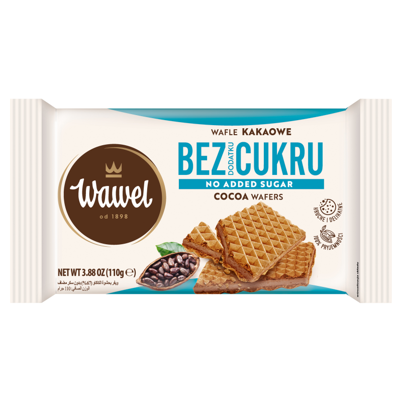 Wafle bez dodatku cukru kakaowe picture