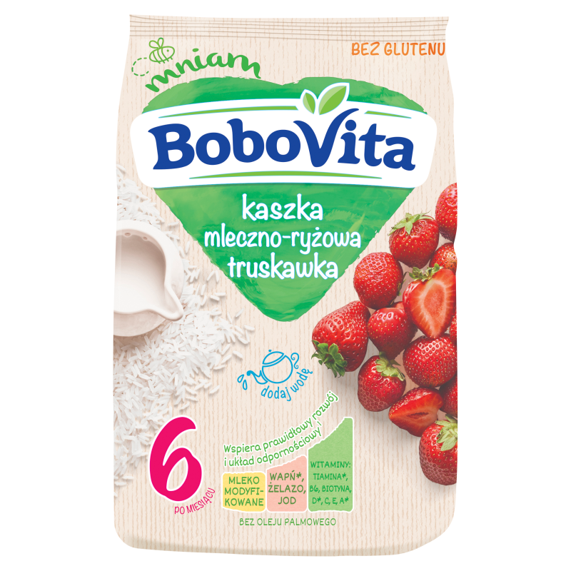 Kaszka mleczno-ryżowa truskawkowa picture