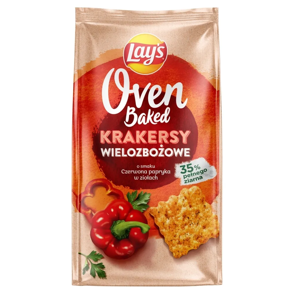 Krakersy wielozbożowe paprykowe picture