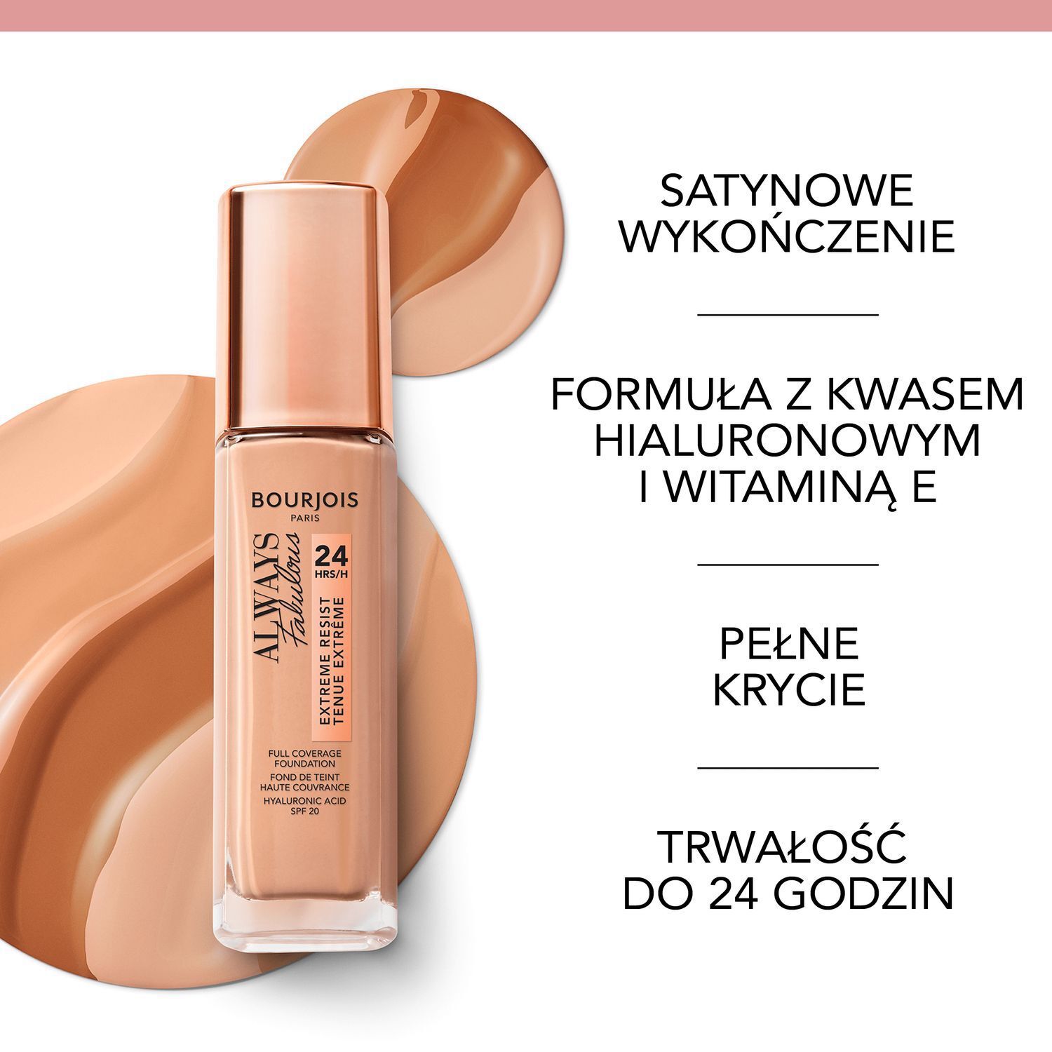 Podkład do twarzy nr 200 rose vanilla picture