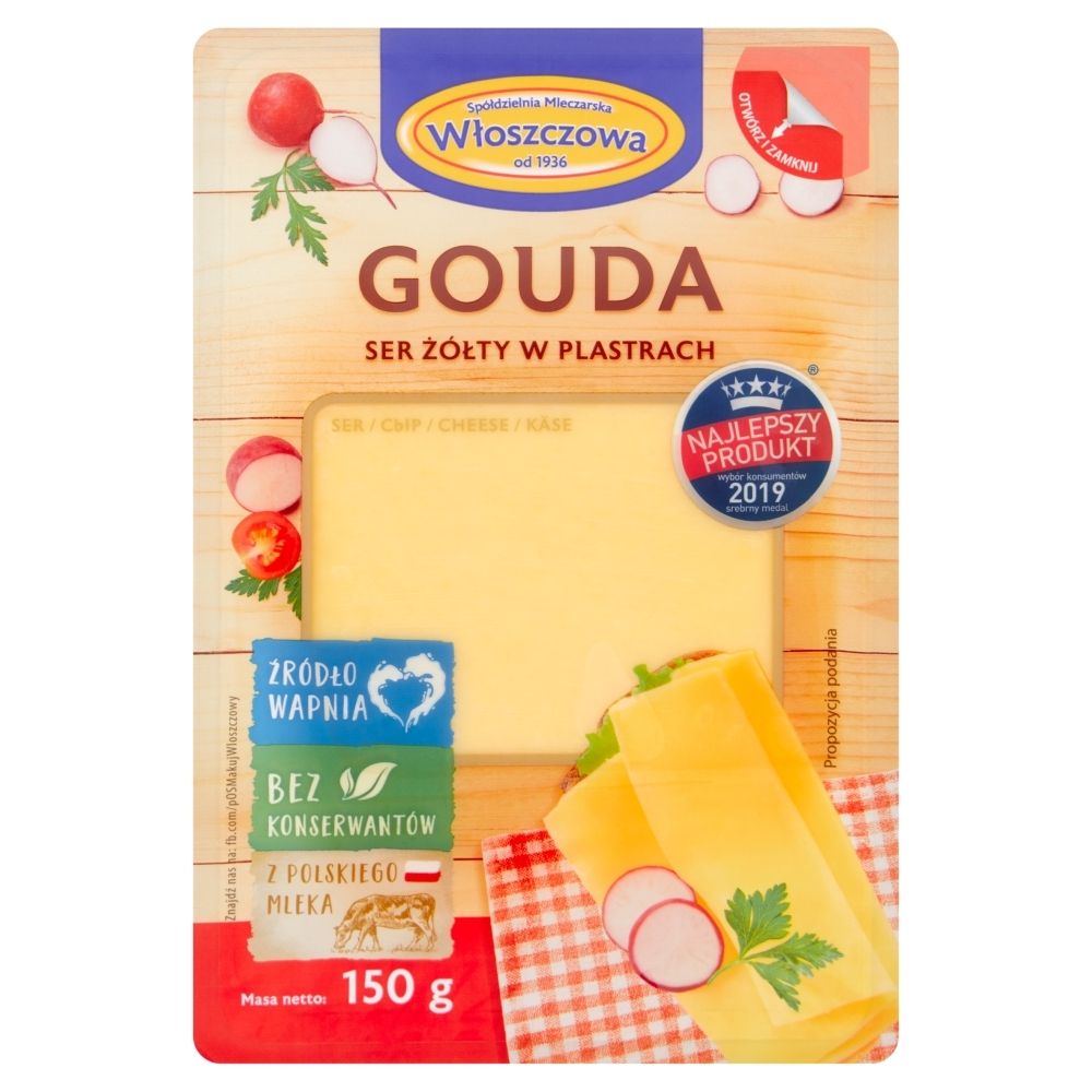 Ser gouda w plastrach picture