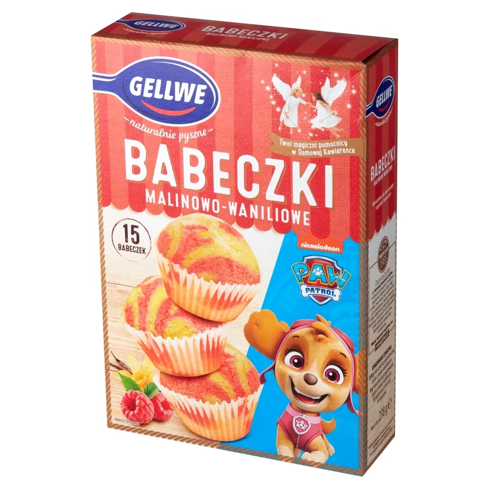 Babeczki malinowo-waniliowe psi patrol picture