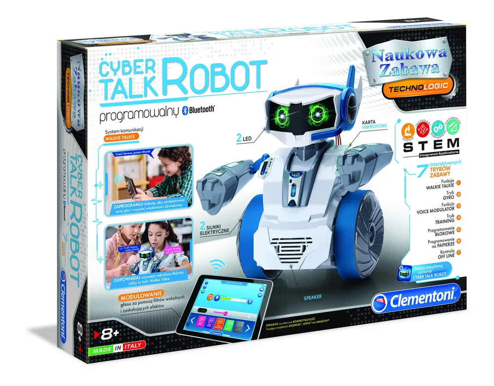 Cyber talk robot picture