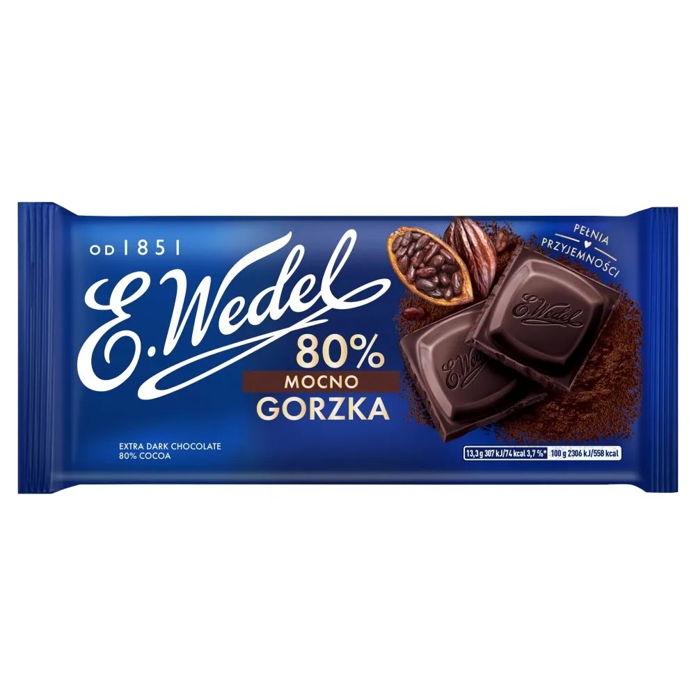 Czekolada mocno gorzka 80% picture