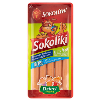 Parówki drobiowo cielęce bez glutenu i laktozy picture