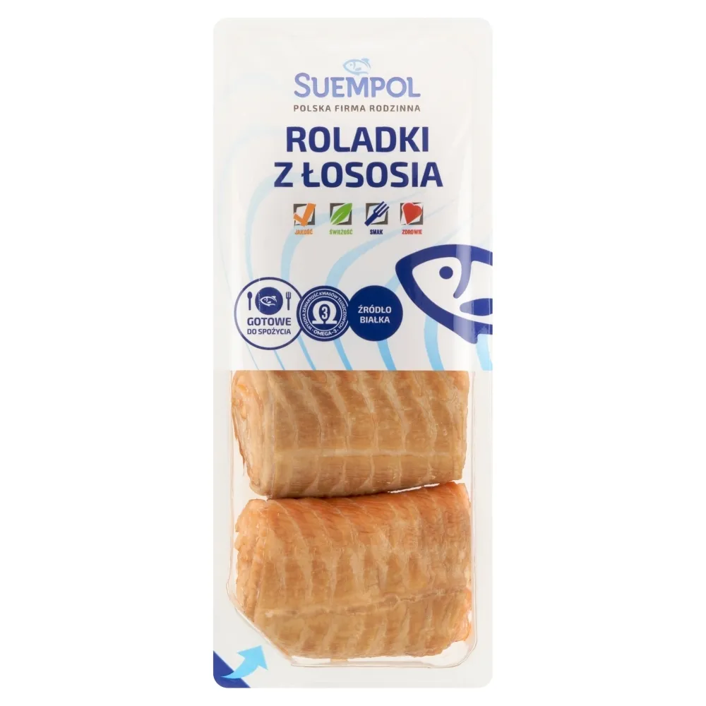 Roladki wędzone z łososia picture