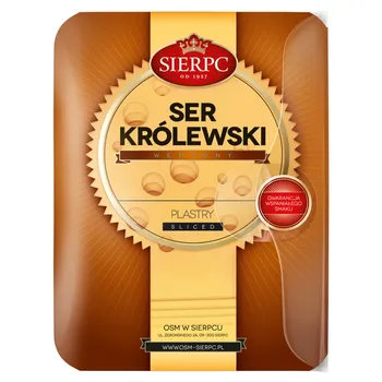 Ser królewski wędzony plastry picture