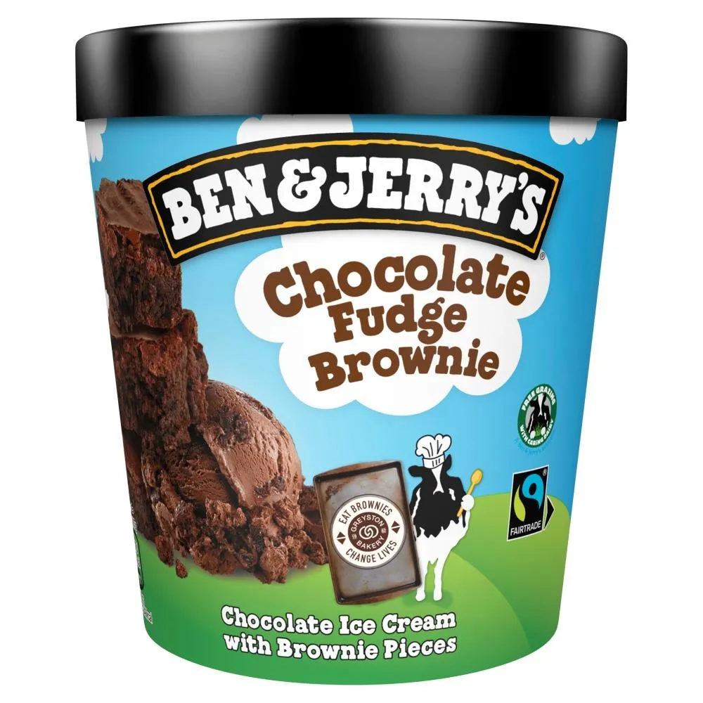Lody chocolate fudge brownie picture