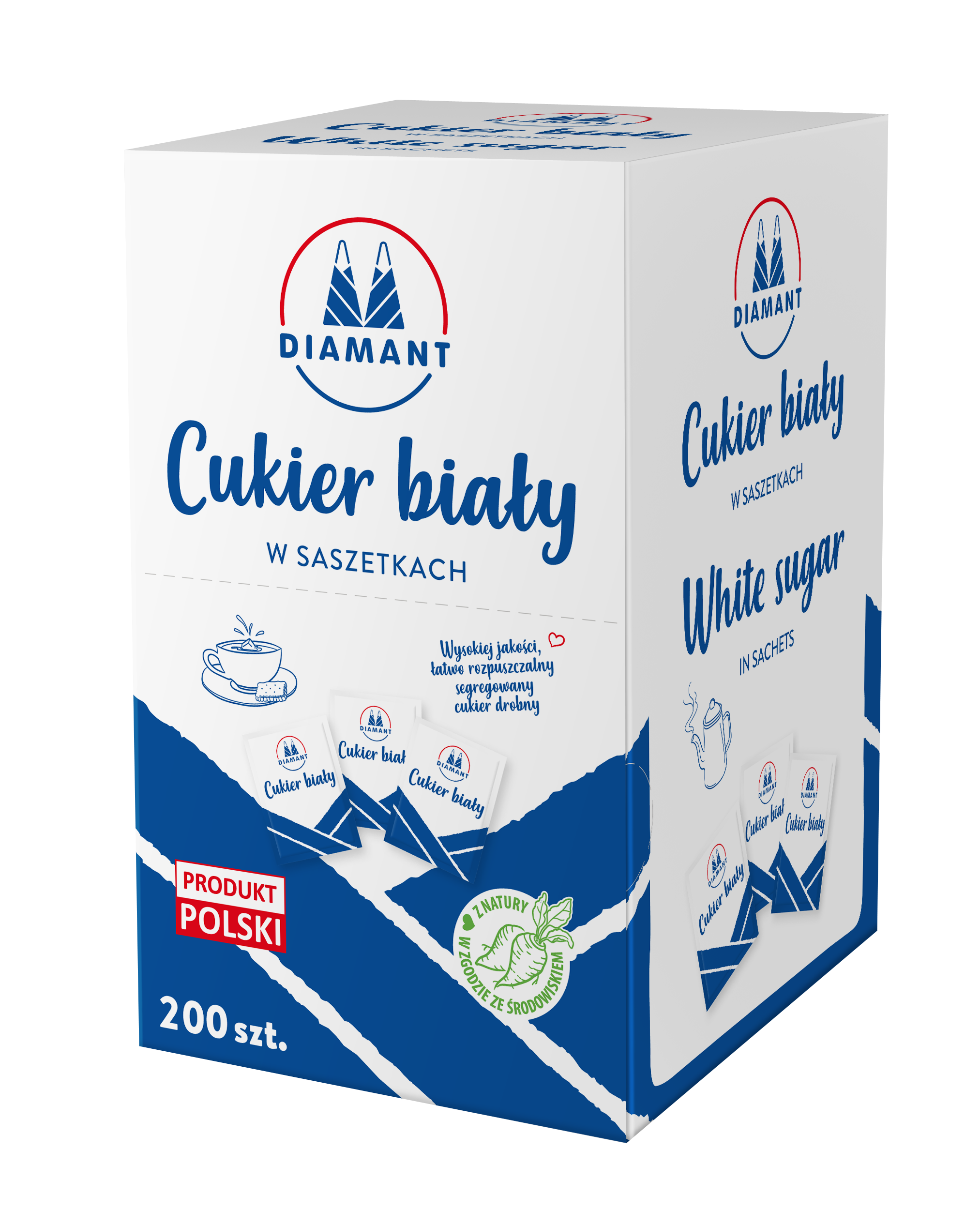 Cukier biały w saszetkach picture