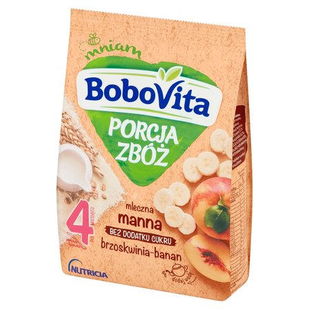 Kaszka mleczna manna bananowo-brzoskwiniowa picture