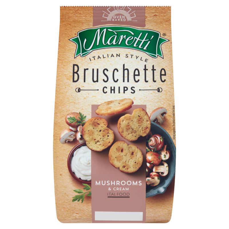 Bruschetta grzyby w śmietanie picture