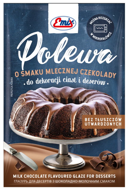 Polewa o smaku mlecznej czekolady picture