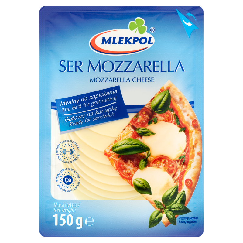 Ser mozzarella - plastry picture