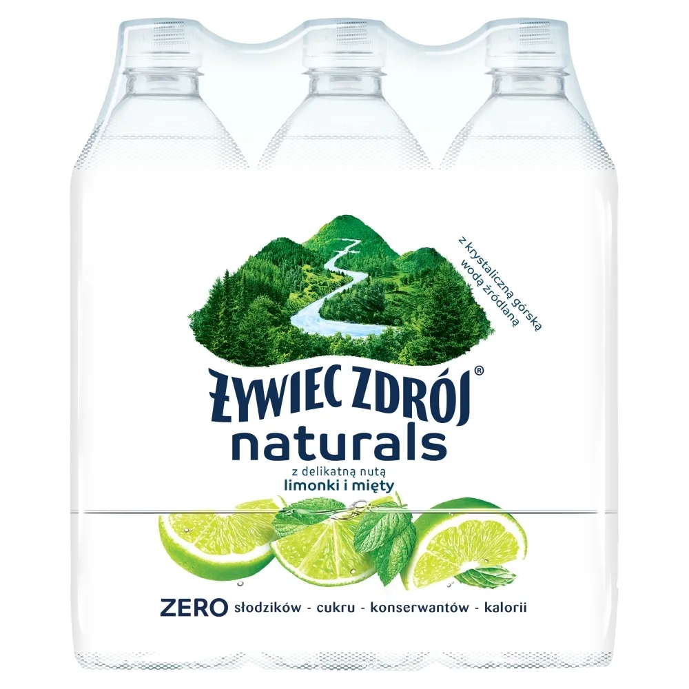 Woda z nutą limonki i mięty picture